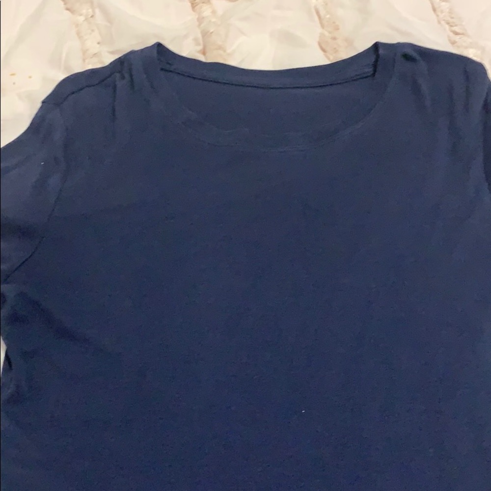 Blue long sleeve shirt